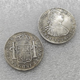 Chile 1814 IF 8 Reales  COPY commemorative coins