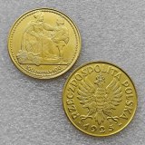 POLAND 100 ZLOTYCH 1925 - KONSTYTUCJA Copy Coin commemorative coins