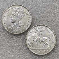 1934/35 Australian Centenary Florin,George V UNC