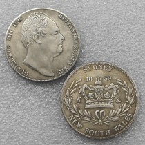 Australia NSW 1830 Crown William IV Copy Coin commemorative coins-replica coins medal coins collectibles