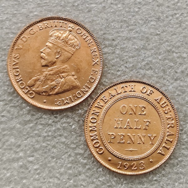 1923 AUSTRALIAN half penny