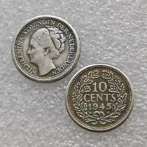1945 Netherlands 10 Cents COPY COIN commemorative coins