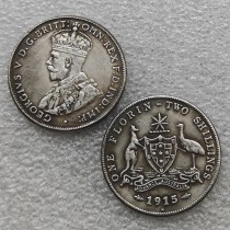 1915-H AUSTRALIAN FLORIN