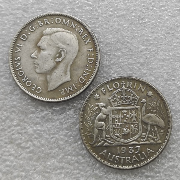 AUSTRALIAN 1937 FLORIN