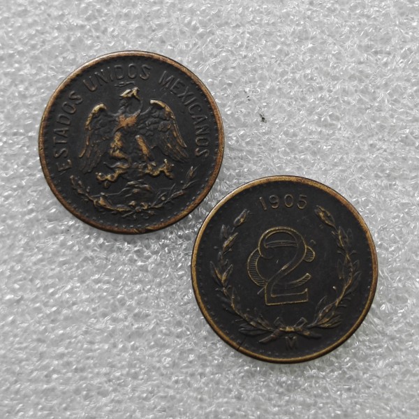 1905,1922,1929 Mexico 2 Centavos COPY COIN commemorative coins-replica coins medal coins collectibles