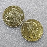 1866 Mexico 20 Pesos - Maximiliano I Copy Coin