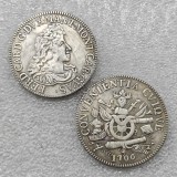 commemorative coins Italian states 1706 1 Scudo - Ferdinand Charles copy coins
