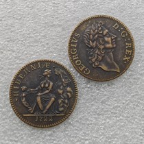 Type #3:1722 Ireland Copper Copy Coin commemorative coins