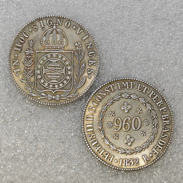 1832 Brazil 960 Reis Copy Coin commemorative coins