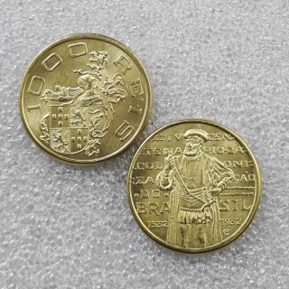 1932 Brazil 1000 Reis Brass Copy Coin commemorative coins