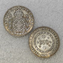 1834 Brazil 960 Reis Copy Coin commemorative coins