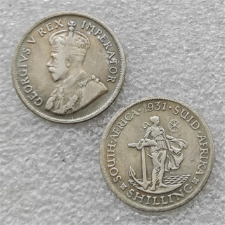 1931 SOUTH AFRICA SHILLING COPY commemorative coins