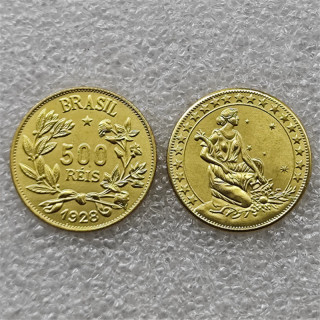 1928 Brazil 500 Reis COPY COIN commemorative coins