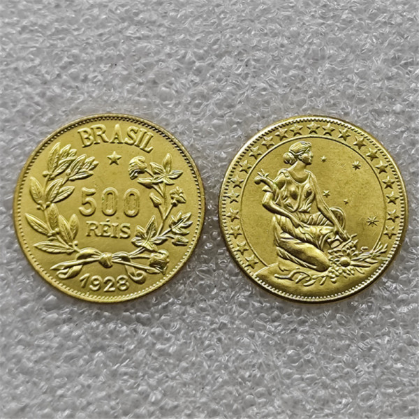 1928 Brazil 500 Reis COPY COIN commemorative coins