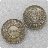 1846 Brazil 800 Reis Copy Coin commemorative coins
