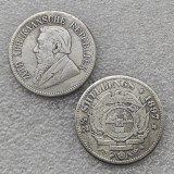 SOUTH AFRICA ZAR HALF CROWN 1897 COPY commemorative coins