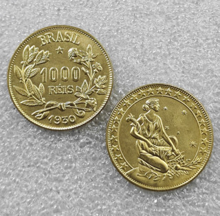 1930 Brazil 1000 Reis COPY COIN commemorative coins