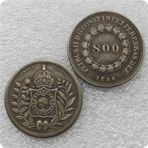 1844 Brazil 800 Reis Copy Coin commemorative coins