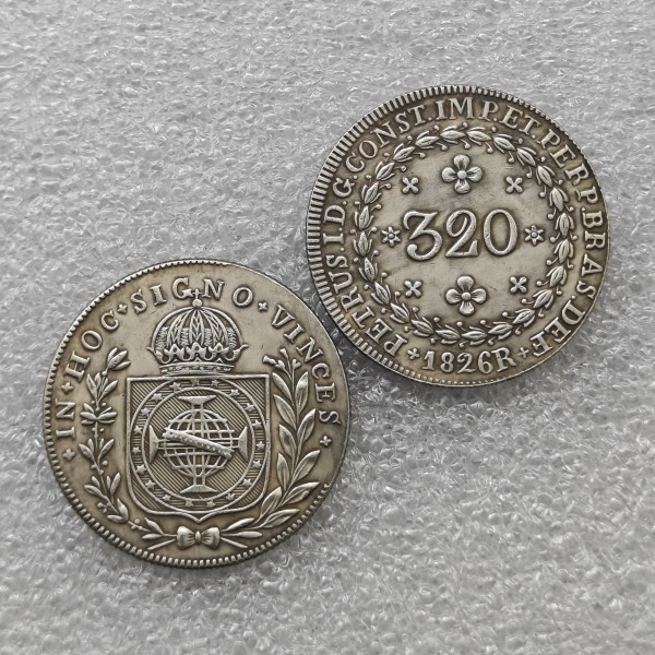1826 Brazil 320 Reis Copy Coin commemorative coins