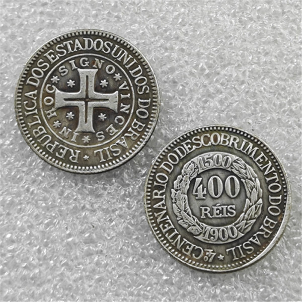 1900 Brazil 400 Reis coins COPY commemorative coins