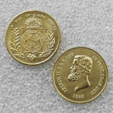 1859 Brazil 5000 Reis Copy Coin commemorative coins