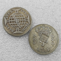 1754 Brazil 640 REIS ND(1809) Copy Coin commemorative coins