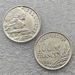 1956 France 100 Francs copy coins commemorative coins-replica coins