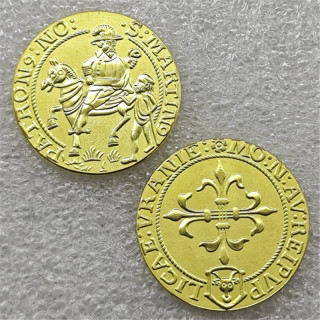 COPY REPLICA 1635 France(1pistole) COPY COIN