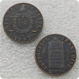 1793 France 1/2 Sol Copy Coin commemorative coins