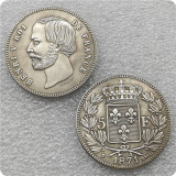 1871  FRANCE 5 Francs COPY COIN commemorative coins