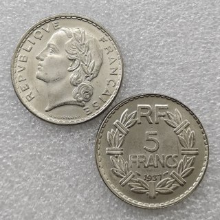 1937 France 5 Francs nickel Copy Coin commemorative coins