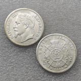 1864-A FRANCE 5 FRANC COIN UNC COPY commemorative coins