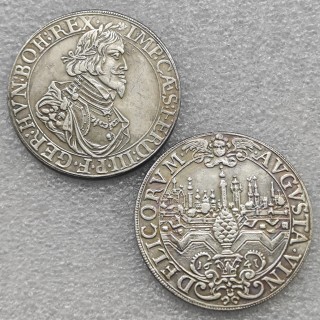1641 Germany 2 Thaler COPY commemorative coins