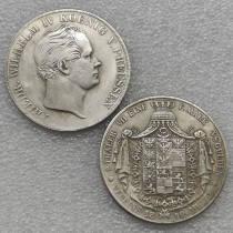 GERMANY PRUSSIA 1842-A 2 THALER  COPY commemorative coins