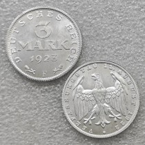1922-1923(Aluminum)Germany 3 mark Copy Coin commemorative coins