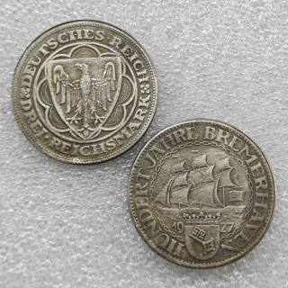 1927-A Berlin Mint Germany 3 Marks Copy Coin commemorative coins
