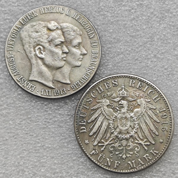 1913 Germany  Copy Coin commemorative coins