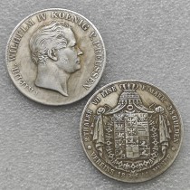 GERMANY PRUSSIA 1841-A 2 THALER  COPY commemorative coins
