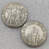 1935 GERMANY Third Reich Saar Plebiscite commemorative COPY COIN commemorative coins