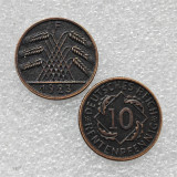 1923F,1925F Germany 10 Rentenpfennig Copy coins Commemorative Coins Art Collection