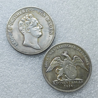 1836 Germany Deutschland Baden Durlach Mining Taler Silver Copy Coin commemorative coins