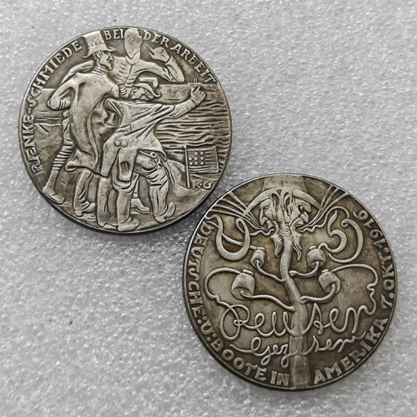 Type #3_1916 Karl Goetz Germany Copy Coin