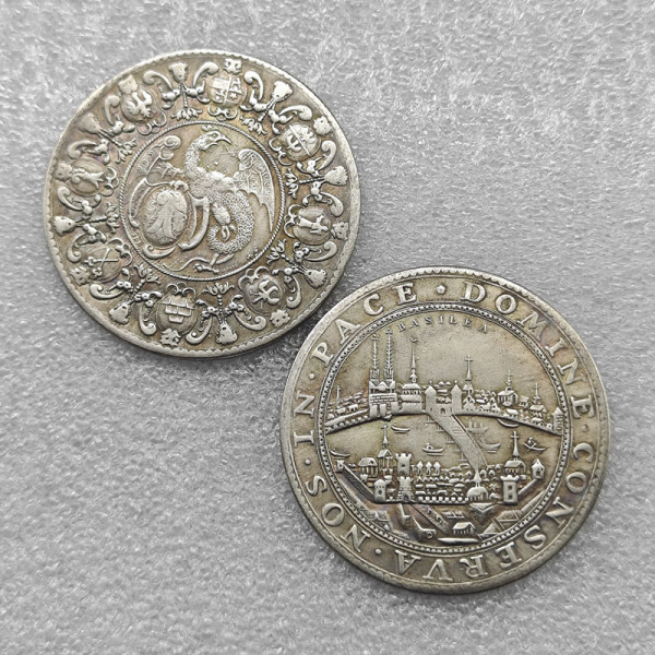 1710 Swiss cantons Basel 2 Thaler Copy Coin