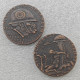 RARE KARL GOETZ, 1920 GERMAN BLACK SHAME MEDAL / NUDE GIRL,EROTIC COPY COINS