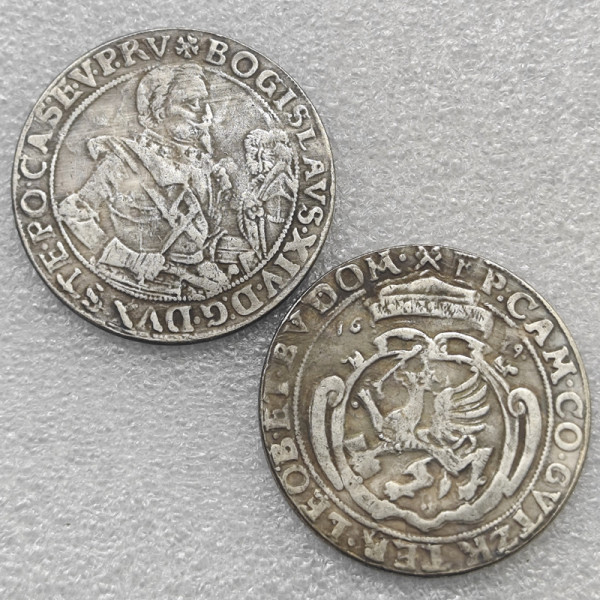 German State Pomerania Bogeslav XIV Coin Thaler 1629 Medal COPY commemorative coins
