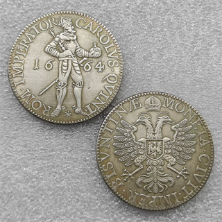 1664 German states coins copy commemorative coins