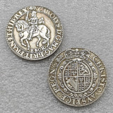 1643-1644 England 1/2 Crown - Charles I