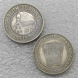 NO.157 LODGE BEITH ST JOHN'S(KIL.)  COPY COINS