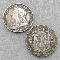 1897 UK Crown Queen Victoria Coin Silver COPY commemorative coins