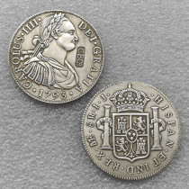 1793 Scotland 5 Shillings (1/4 LSD) CBCo. COPY COIN commemorative coins